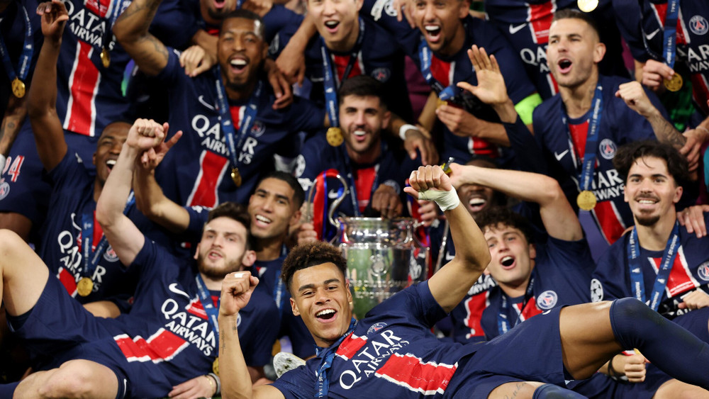 Không còn chỉ là "đại gia mới nổi", PSG hoàn toàn có thể trở thành biểu tượng mới của bóng đá châu Âu trong những năm tới với một nền tảng trẻ trung, bản lĩnh thi đấu được tôi luyện và triết lý phát triển mới. (Ảnh: UEFA) nal-2025.jpg
