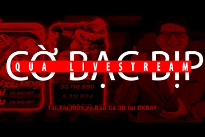 Cờ bạc bịp qua livestream.