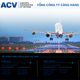 Dịch vụ quản lý, đầu tư, kinh doanh khai thác cảng hàng không, sân bay ACV