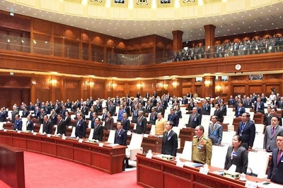 Các đại biểu tham dự phiên khai mạc. (Ảnh: Cộng tác viên)