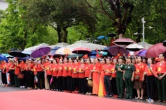 Hơn 1.300 người cao tuổi tham gia sự kiện. 