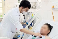 Bệnh nhân được can thiệp kịp thời qua nguy kịch. 