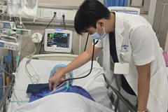 Bệnh nhân được cấp cứu qua giai đoạn nguy kịch.