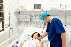 Bệnh nhân điều trị tại Bệnh viện 19-8.