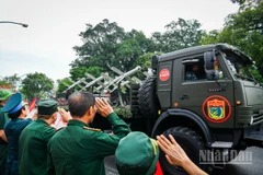 Cận cảnh giàn khí tài hiện đại tham gia tổng duyệt. Ảnh: THÀNH ĐẠT