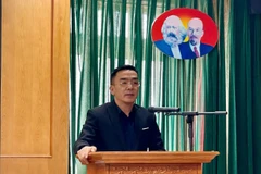 Tiến sĩ, bác sĩ Nguyễn Lương Tâm, Phó Cục trưởng Cục Phòng bệnh, Bộ Y tế phát biểu.