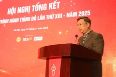 Phó Giáo sư, Tiến sĩ Nguyễn Hà Thanh, Viện trưởng Viện Huyết học-Truyền máu Trung ương, Trưởng Ban Tổ chức Hành trình Đỏ.