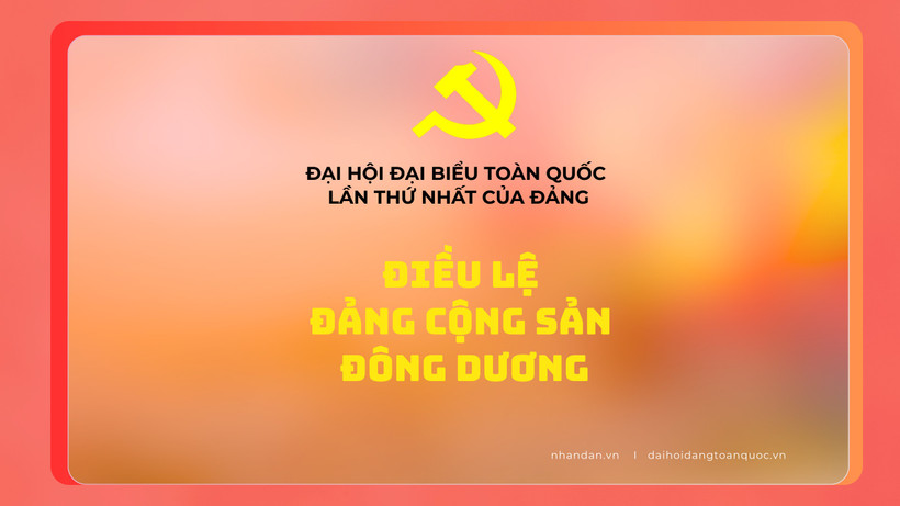 Điều lệ Đảng Cộng sản Đông Dương