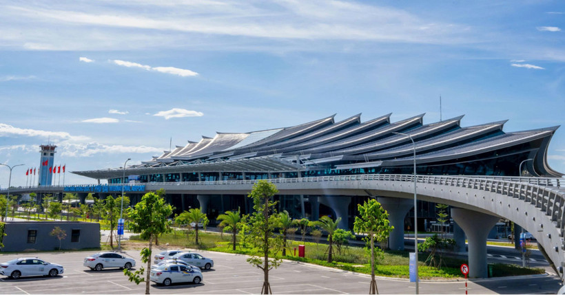 Nhà ga hành khách T2, Cảng Hàng không quốc tế Phú Bài (Huế) - công trình giải Vàng tại Giải thưởng Kiến trúc quốc gia 2025. (Ảnh Ban Tổ chức)