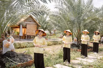 Tham quan Vườn sinh thái chala farm tại phường Hồng Ngự.