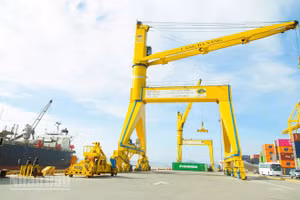 Cảng biển Đà Nẵng là cửa ngõ giao thương trọng điểm khu vực miền trung.