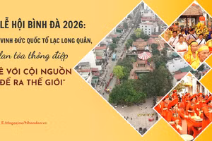 Lễ hội Bình Đà 2026: Tôn vinh Đức Quốc Tổ Lạc Long Quân, lan tỏa thông điệp “Về với cội nguồn để ra thế giới”