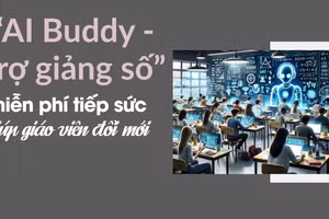 “AI Buddy - Trợ giảng số” miễn phí tiếp sức giúp giáo viên đổi mới