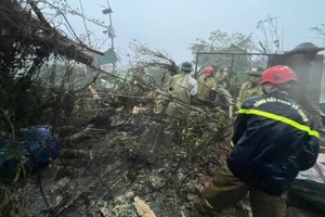 Công an Thanh Hóa khẩn trương ứng phó với bão số 10.