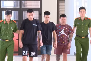Ba đối tượng bị bắt giữ.