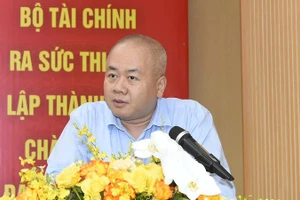 Thứ trưởng Tài chính Đỗ Thành Trung.