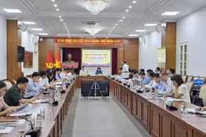 Họp Ban chỉ đạo Ngày hội.