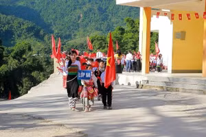 Vùng miền núi phía tây tỉnh Thanh Hóa bước vào năm học mới.