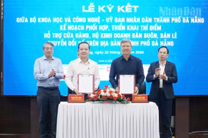 Ký kết kế hoạch phối hợp, triển khai thực hiện thí điểm tại Đà Nẵng.