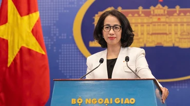 Người phát ngôn Bộ Ngoại giao Việt Nam Phạm Thu Hằng.