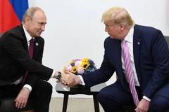 Tổng thống Nga Vladimir Putin và người đồng cấp Mỹ Donald Trump có thể gặp nhau trong những ngày tới. (Ảnh: RIA Novosti)