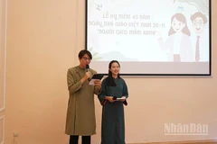 Lễ kỷ niệm 43 năm Ngày Nhà giáo Việt Nam tại Liên bang Nga.