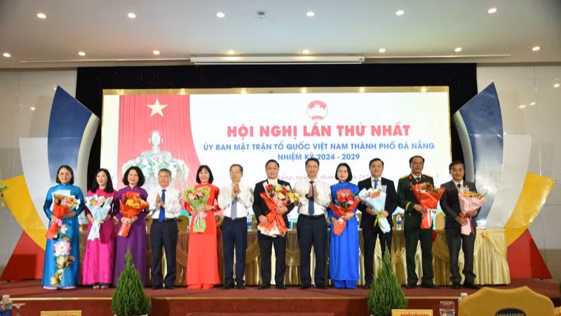 Ban Thường trực Ủy ban Mặt trận Tổ quốc Việt Nam thành phố Đà Nẵng (mới) nhiệm kỳ 2024-2029.