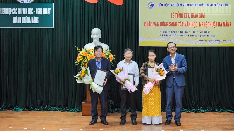 Các tác giả có tác phẩm Giải A tại Cuộc vận động sáng tác văn học, nghệ thuật năm 2025.