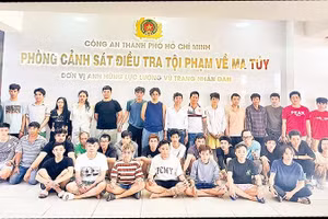 Công an Thành phố Hồ Chí Minh khởi tố nhiều đối tượng buôn bán, vận chuyển và tàng trữ ma túy (Ảnh Cơ quan Công an cung cấp)