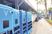 Tủ đổi pin được lắp đặt ngày càng nhiều tại Thành phố Hồ Chí Minh.