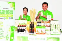 Nhiều sản phẩm mang thương hiệu Sokfarm đã vươn ra thế giới.