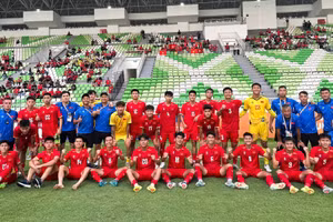 U19 Việt Nam đã có sự khởi đầu thuận lợi tại Giải vô địch U19 Đông Nam Á 2026. (Ảnh: VFF)