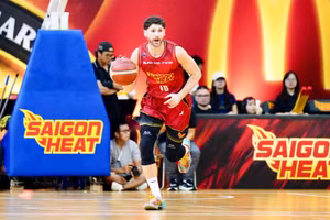 Jamal Mayali tận dụng tốt cơ hội để trở thành tay săn điểm số một của Saigon Heat. 