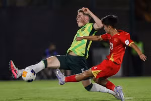 U17 Việt Nam không thể vượt qua U17 Australia để tiến vào bán kết U17 châu Á 2026. (Ảnh: AFC)