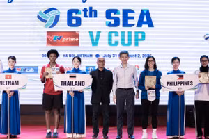 Lễ khai mạc Giải bóng chuyền nữ Đông Nam Á SEA V Cup 2026 chặng 1. 