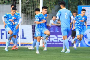 U23 Việt Nam nỗ lực hướng tới ASIAD 2026. (Ảnh: VFF)