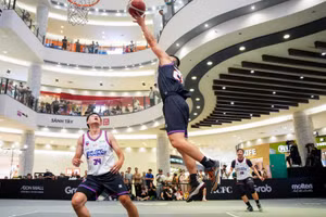 Các vận động viên thi đấu bùng nổ tại VBA Combine Challenges 2026.