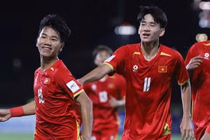 U17 Việt Nam lần đầu tiên dự U17 World Cup trong lịch sử. (Ảnh: VFF)