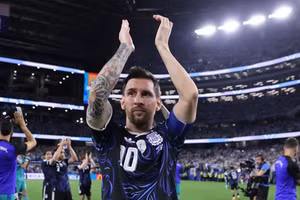 Messi ghi 1 bàn thắng trong chiến thắng của Argentina trước Jordan. (Ảnh: FIFA)