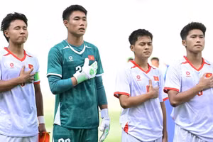 Các tuyển thủ U17 Việt Nam.