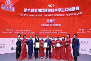 Vở Pygmalion của Trường đại học Sân khấu-Điện ảnh Hà Nội giành giải Vở diễn xuất sắc tại Liên hoan các trường đào tạo Sân khấu châu Á lần thứ VIII-2026. (Ảnh: BTC)