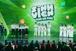 Chung kết toàn quốc “Sinh viên Thế hệ Mới 2025” là "đấu trường" đầy kịch tính. (Ảnh: VTV)