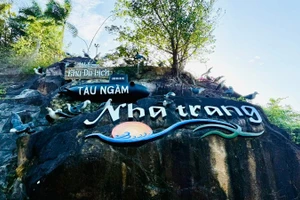 Khu du lịch Tàu ngầm Nha Trang Impression là điểm đến mới giàu dấu ấn sáng tạo. (Ảnh: HÙNG HUY)
