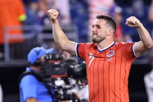 John McGinn ghi bàn thắng duy nhất cho Scotland. (Ảnh: FIFA)