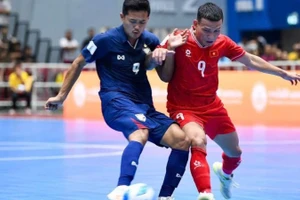 Đội tuyển futsal Việt Nam chung bảng cùng đội tuyển futsal Thái Lan. (Ảnh: VFF)