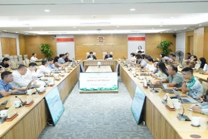 Toàn cảnh buổi họp báo của Bộ Khoa học và Công nghệ.