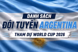 Danh sách đội tuyển Argentina tham dự World Cup 2026