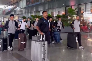 Đội tuyển Bangladesh sẵn sàng cho trận giao hữu gặp đội tuyển Việt Nam. (Ảnh: VFF)