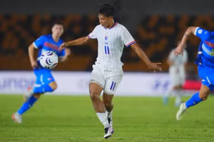 Đội tuyển Thái Lan (áo trắng) giành trận thắng thứ ba liên tiếp tại vòng bảng ASEAN Championship 2026. (Ảnh: FA Thailand)