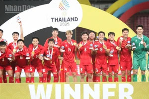 Toàn bộ 23 cầu thủ vô địch SEA Games 33 góp mặt trong danh sách U23 Việt Nam chuẩn bị cho Vòng chung kết U23 châu Á 2026. (Ảnh: HOÀNG MINH)
